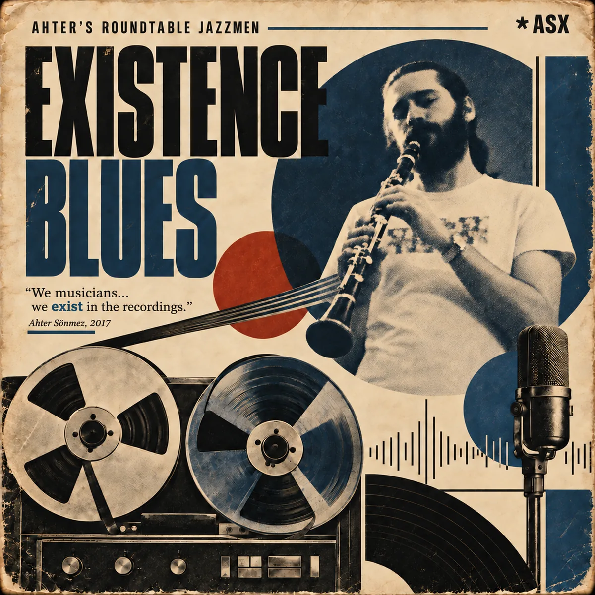 Cover artwork for Existence Blues
