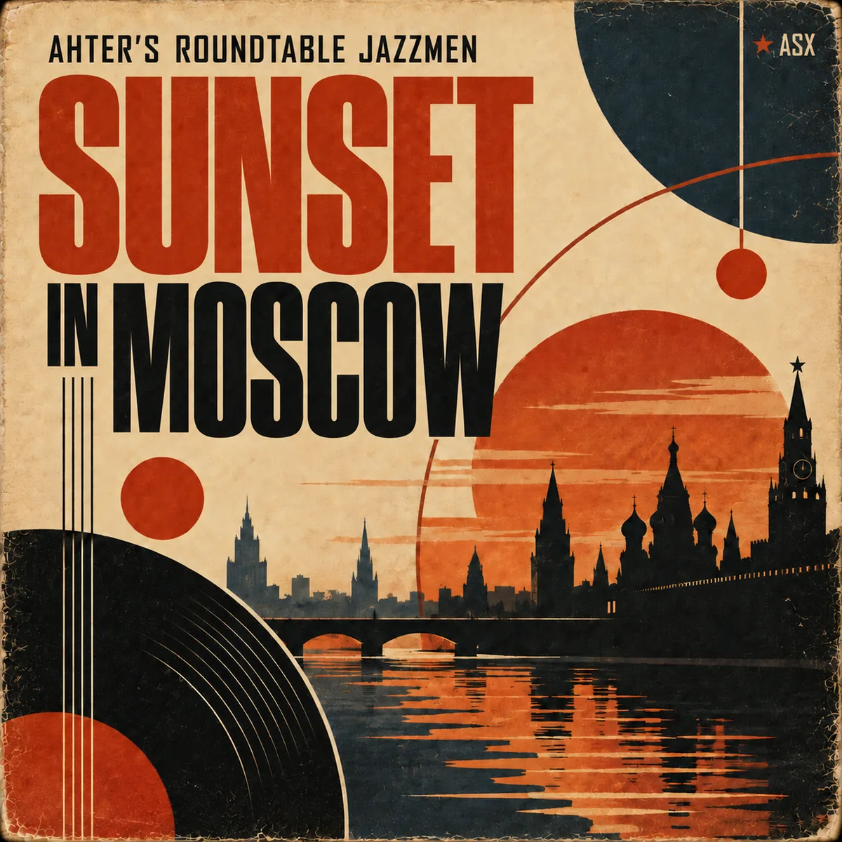 Cover artwork for Sunset in Moscow